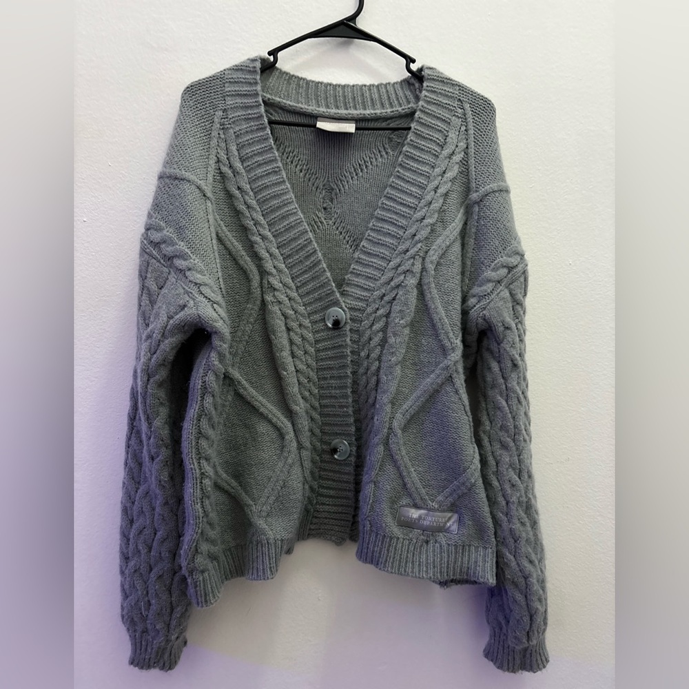 Taylor Swift Tortured Poets Department Sweater Size Medium/Large